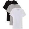 Maillots de corps Calvin Klein Jeans S/S CREW NECK 3PK LV00NB4051 Gris
