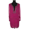 Robe courte Antik Batik Robe violette