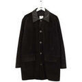 Manteau Saint Laurent Manteau en cuir noir Grenoble
