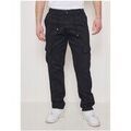 Jeans/Pantalons sur Grenoble : Pantalon Kebello PANTALON CARGO H, Noir