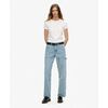 T-shirt Superdry Pantalon de charpentier en denim &agrave; taille mi-haute