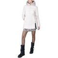 Manteaux sur Grenoble : Manteau Caf&eacute; Noir JN0114 Blanc