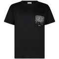 Tee-shirts sur Grenoble : T-shirt Liu Jo T-shirt avec poche d&eacute;cor&eacute;e Noir