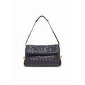 Sac &agrave; main Liu Jo Sac Riccy moyen tress&eacute; Noir
