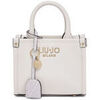 Sac &agrave; main Liu Jo Sac format mini avec charm Beige