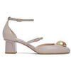 Chaussures escarpins Liu Jo Escarpins deux pi&egrave;ces en cuir Beige