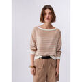Pull Liu Jo Pull &agrave; rayures Beige