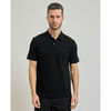Polo BOSS Polo Pallas pour homme en piqu&eacute; de coton Noir
