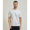 T-shirt BOSS T-shirt moulant pour homme en coton merceris&eacute; Blanc