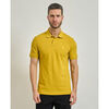Polo BOSS Polo uni &agrave; 2 boutons pour homme Jaune