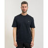 T-shirt BOSS T-shirt moulant pour homme en coton merceris&eacute; Bleu