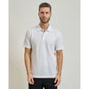 Polo BOSS Polo Pallas pour homme en piqu&eacute; de coton Blanc