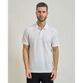 Polo BOSS Polo Pallas pour homme en piqu&eacute; de coton Blanc Grenoble