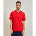 Polo BOSS Polo Pallas pour homme en piqu&eacute; de coton Rouge Grenoble