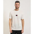 T-shirt HUGO T-shirt Danotie homme avec logo d&eacute;grad&eacute; Blanc Grenoble