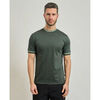 T-shirt BOSS T-shirt Tessler pour homme avec bords contrast&eacute;s Vert
