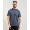 T-shirt BOSS T-shirt &agrave; col rond basique Thompson pour homme de Bleu