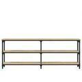 Etag&egrave;res murales VidaXL Table console Bois d'ing&eacute;nierie Marron 200x29x75 cm Marron Unique. . Maison & D&eacute;co > Etag&egrave;res murales. Grenoble