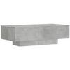 Tables basses VidaXL Table basse Bois d'ing&eacute;nierie Gris b&eacute;ton 100x49,5x31 cm Gris Unique. . Maison & D&eacute;co > Tables basses.