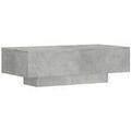 Tables basses VidaXL Table basse Bois d'ing&eacute;nierie Gris b&eacute;ton 100x49,5x31 cm Gris Unique. . Maison & D&eacute;co > Tables basses. Grenoble