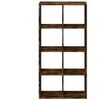 Etag&egrave;res murales VidaXL &Eacute;tag&egrave;re s&eacute;paratrice de pi&egrave;ce ch&ecirc;ne fum&eacute; 69,5x29x137,5 cm Marron Unique. . Maison & D&eacute;co > Etag&egrave;res murales.