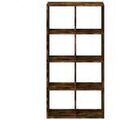 Etag&egrave;res murales VidaXL &Eacute;tag&egrave;re s&eacute;paratrice de pi&egrave;ce ch&ecirc;ne fum&eacute; 69,5x29x137,5 cm Marron Unique. . Maison & D&eacute;co > Etag&egrave;res murales. Grenoble