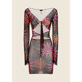 Robe courte F * * K -