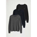 Pulls/Sweat sur Grenoble : Pull Polo Club PACK 3 - RIGBY GO U COTTON VO N-B-DGV