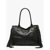 Sac Bandouliere Basilic Pepper sac port&eacute; &eacute;paule Dakota cuir DAKOTA 16C-00BDAK31 Noir
