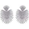 Boucles oreilles Avant-Garde Paris Agatala Argent&eacute;