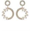 Boucles oreilles Avant-Garde Paris Denisara Dor&eacute; Grenoble