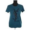 T-shirt Saint Laurent T-shirt en coton bleu