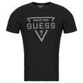 Tee-shirts sur Grenoble : T-shirt Guess SS BSC PAINTED TRIANGLE TEE