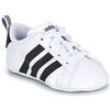 Chaussons b&eacute;b&eacute; adidas Grand Court Crib Blanc