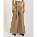 Pantalons sur Grenoble : Pantalon BOSS Pantalon &agrave; jambes larges Telia pour femme de Beige