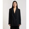 Vestes sur Grenoble : Veste BOSS Veste crois&eacute;e Janka pour femme de Noir