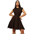 Robe courte La Modeuse Robes pour femme - Marron - Grenoble