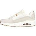 Baskets basses Skechers Basket Basse &agrave; Lacets Sckechers Uno Layover Blanc Grenoble