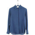Chemise Pallas Chemise en soie bleue Chemise Pallas Chemise en soie bleue Grenoble