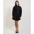 Robes sur Grenoble : Robe courte HUGO Robe chemise courte femme avec ceinture