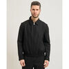 Veste HUGO Veste Hellys homme en popeline m&eacute;lange laine Noir
