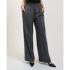 Pantalon HUGO Pantalon femme Helenia avec logos d&eacute;construits Noir