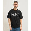 T-shirt HUGO T-shirt Namerix homme avec graphique sigl&eacute; Noir