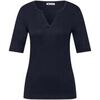 T-shirt Street One Basic split neck shirt 324616