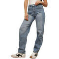 Jeans sur Grenoble : Jeans mom La Modeuse Jeans pour femme - Bleu -