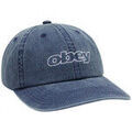 Casquette Obey Pigment slanted 6 pnl sb