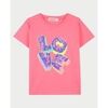 T-shirt enfant Billieblush T-shirt Jersey Paillettes Coupe Confort