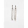 Boucles oreilles Avant-Garde Paris Stefania Argent&eacute;