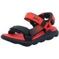 Randonn&eacute;e sur Grenoble : Chaussures enfant Jela - Rouge