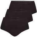 Culottes & slips Athena Culottes menstruelles taille haute, lot de 3 Noir